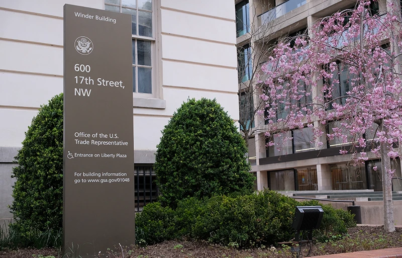 Office-of-the-US-Trade-Representative-building-in-Washington-DC